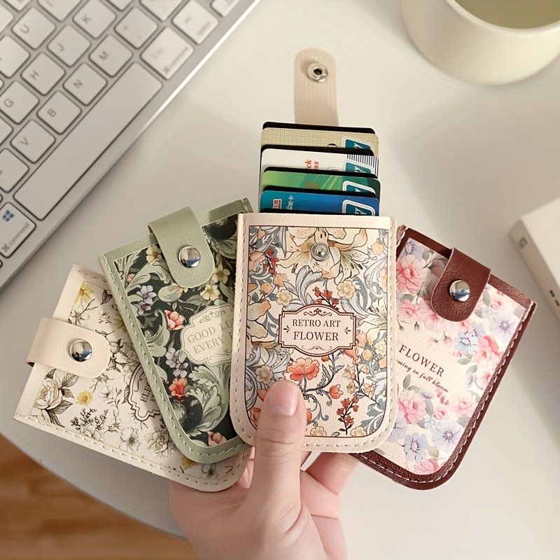 Card Top Loader - Laminierte Versteckte Mini-Kartenbörse mit Ausziehfunktion Kreditkartenetui