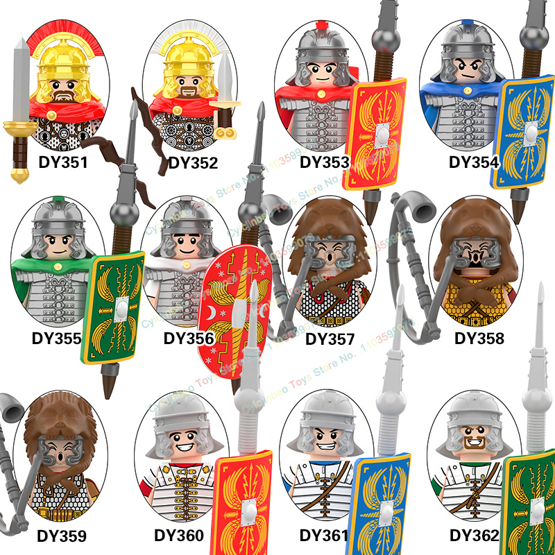 Lego Minifigure Holder - Mittelalterliche Militärritter Legion Hopith Jahrhundert Soldat