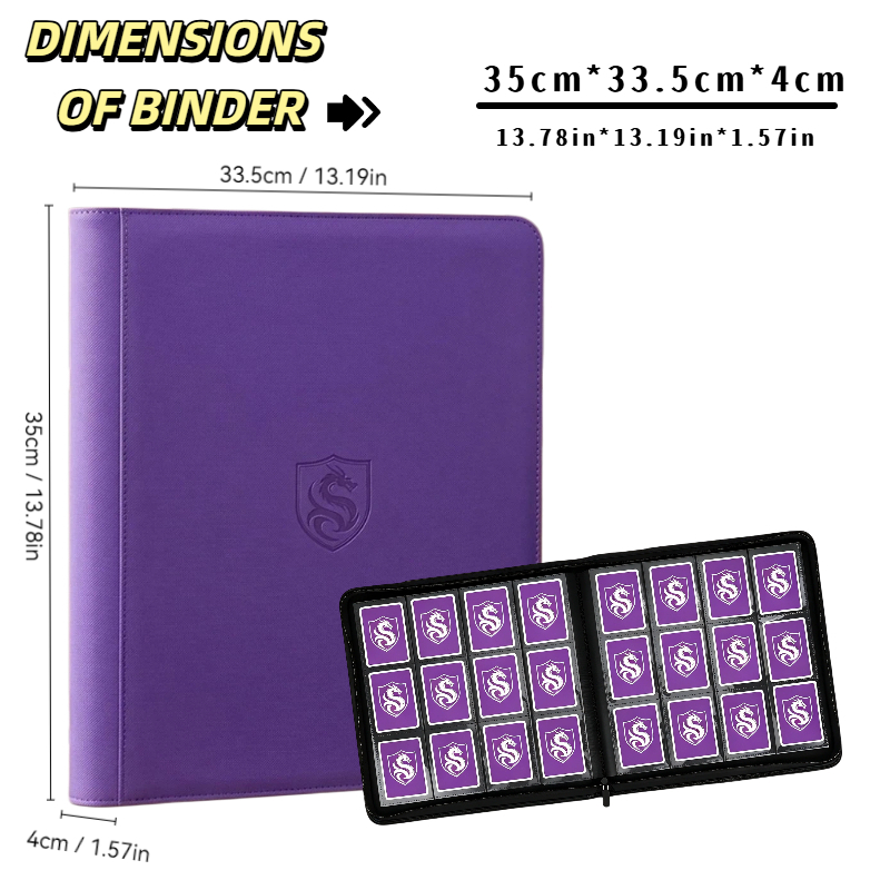 12-Fächer Premium-Kartenordner – Pokemon Binder Card Bewertung und Preis