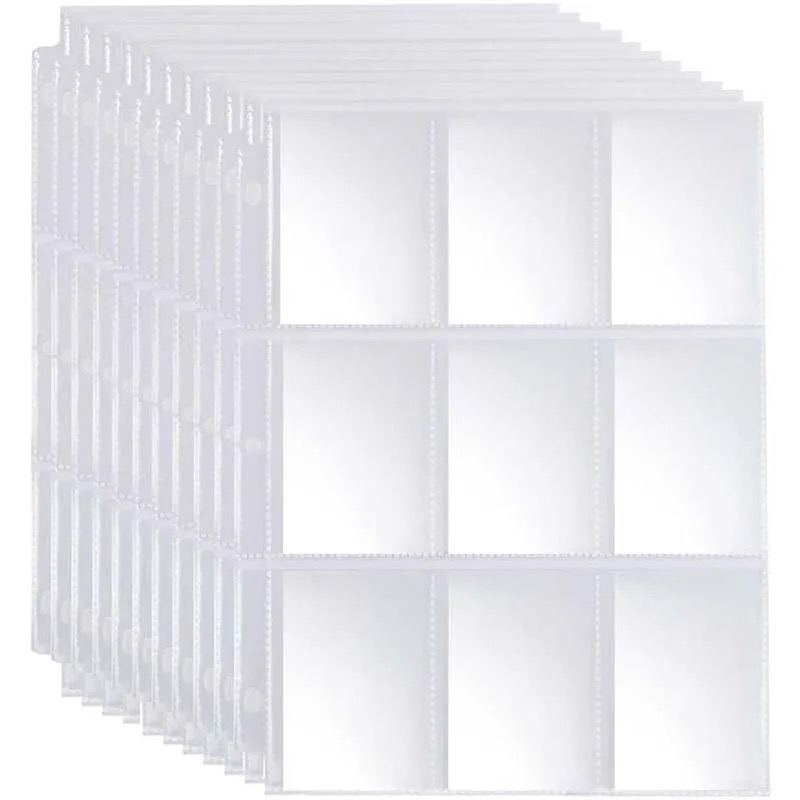 50 Stück 9 Pocket Trading Gami – Trading Card Binder Bewertung und Preis