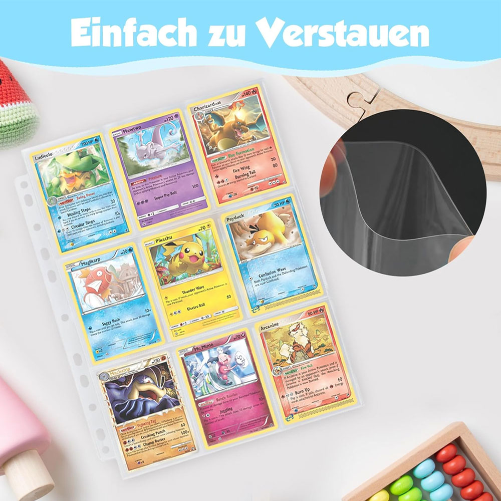 90 Taschen Sammelkartenhülle & – Trading Card Binder Bewertung und Preis