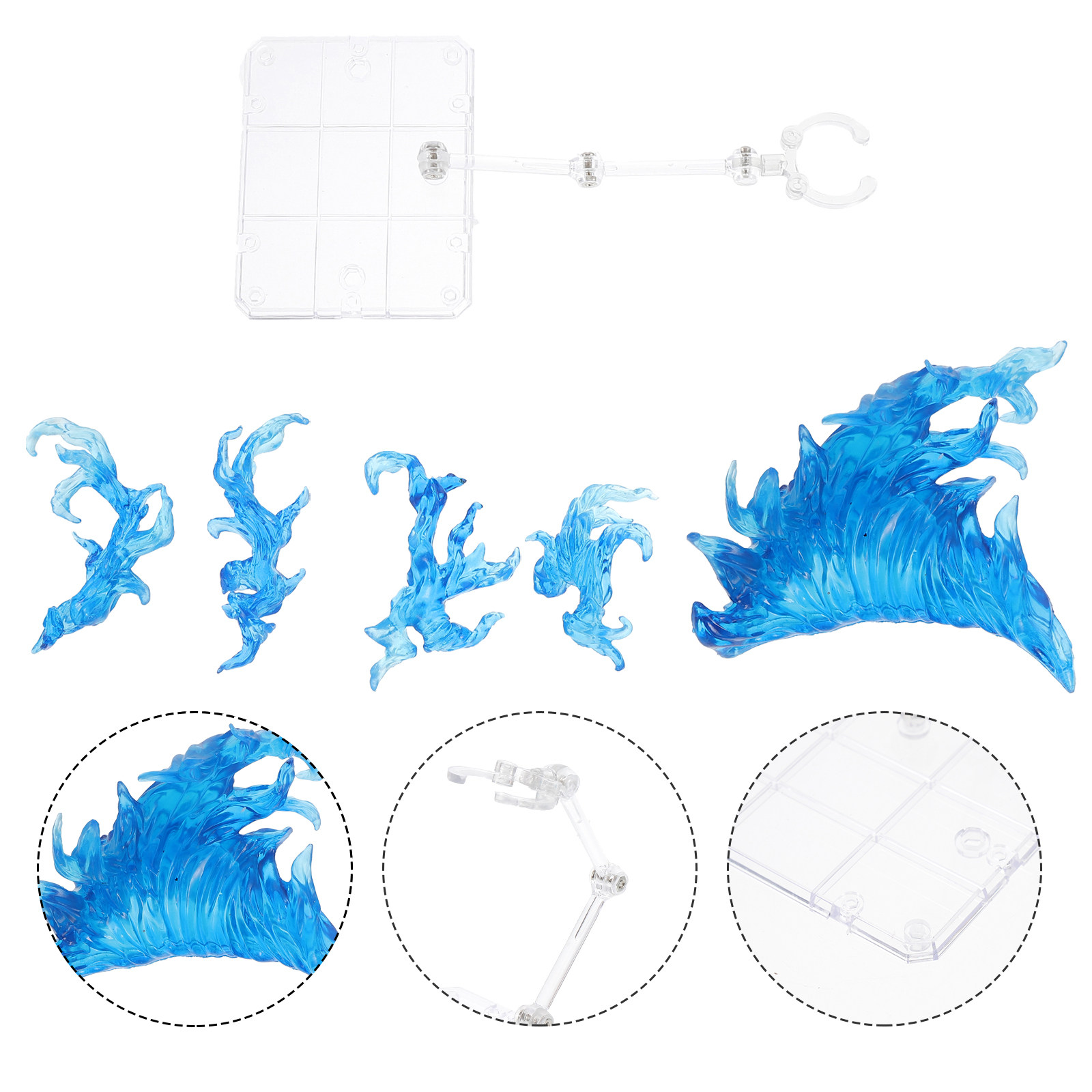 1 Set Flammeneffekt-Actionfigu – Action Figure Stand Bewertung und Preis