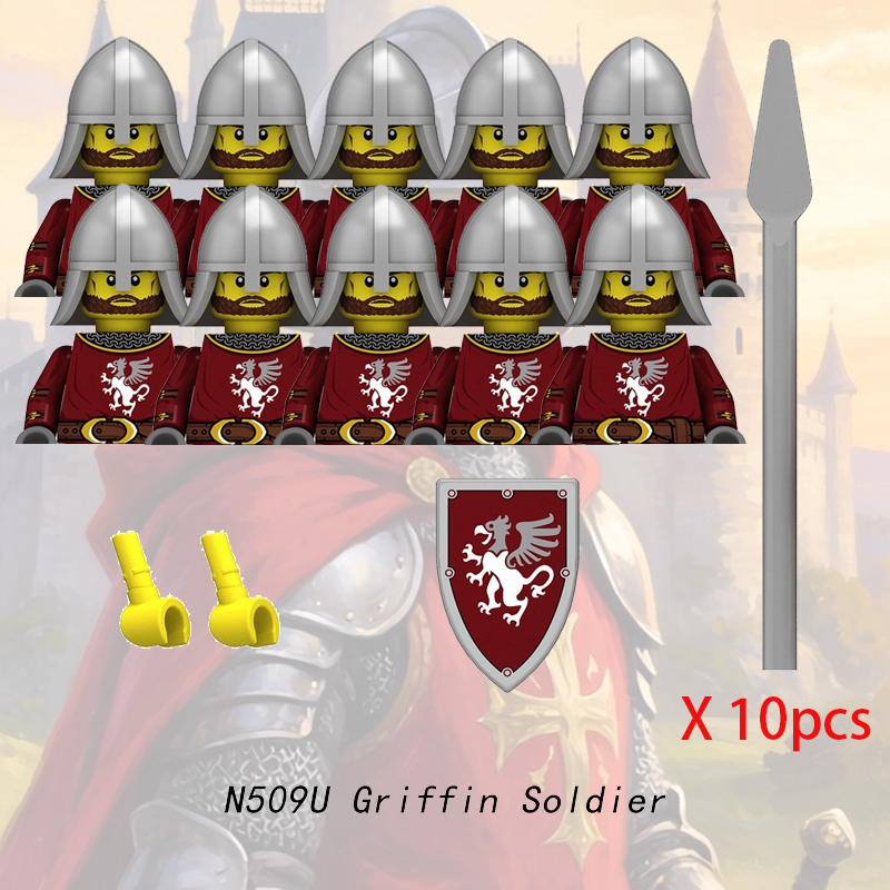 Mittelalterliche Burg-Ritter-M – Lego Minifigure Holder Bewertung und Preis