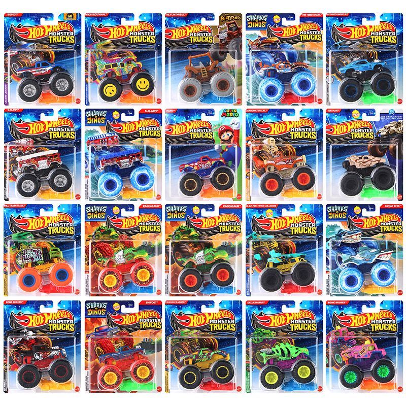 Neue echte Hot Wheels FYJ44 Mo – Hot Wheels Car Monster Trucks Bewertung und Preis