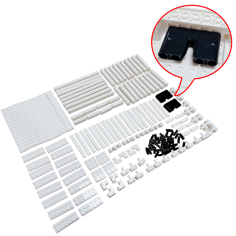 Pixel Art Malerei Weiß Fotorah – Lego Minifigure Holder Bewertung und Preis