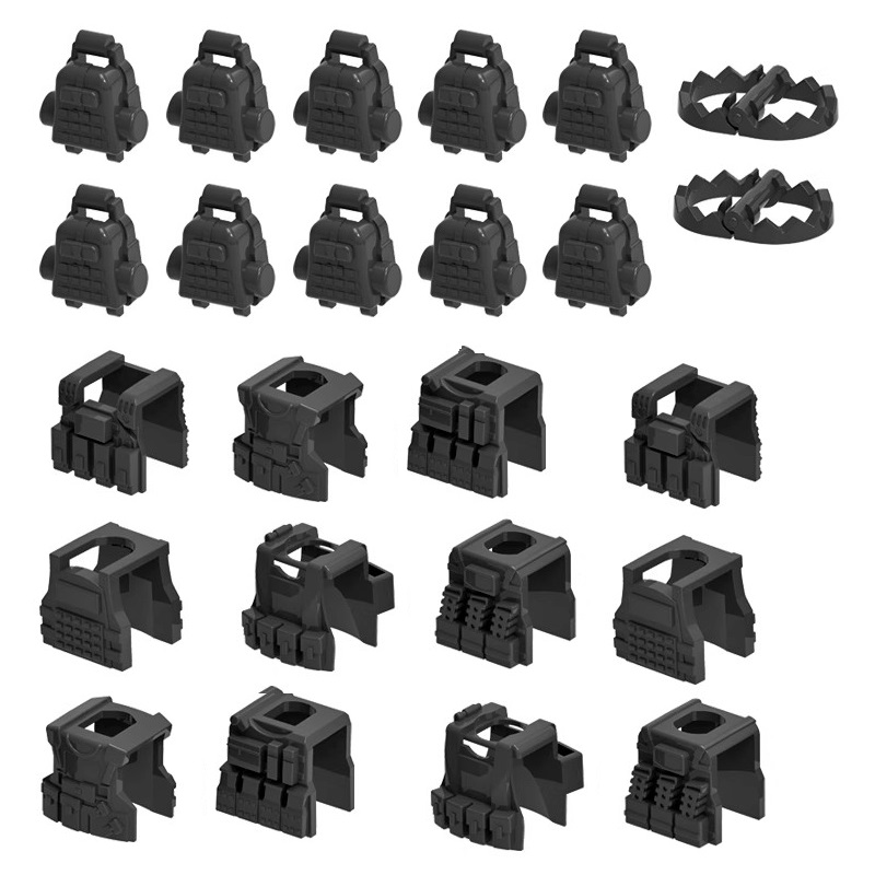 MOC Militär Rüstung Taktische  – Lego Minifigure Holder Bewertung und Preis