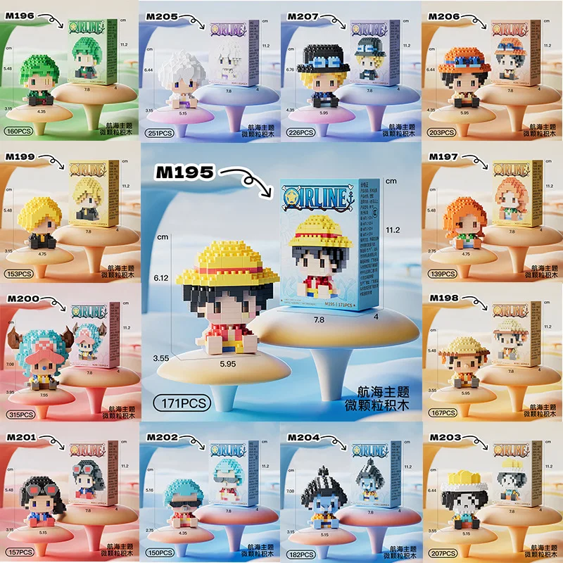 ONE PIECE 3D Anime-Modell Sonn – Building Block Mini Bewertung und Preis